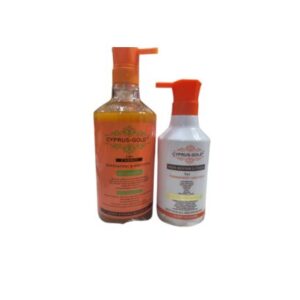 Cyprus-Gold Or + Carrot Body Wash & Skin Repair Lotion