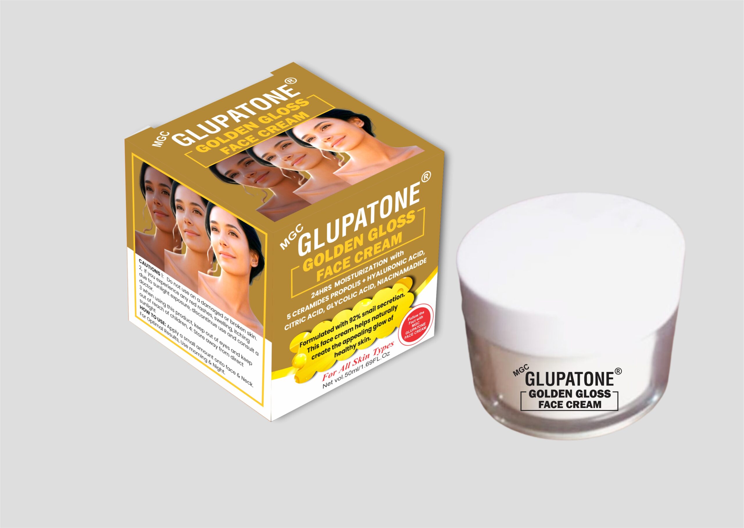 MGC Glupatone Golden Gloss Face Cream